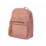 Rucsac dama, piele sintetica, roz, 34*28*11cm, Monaco